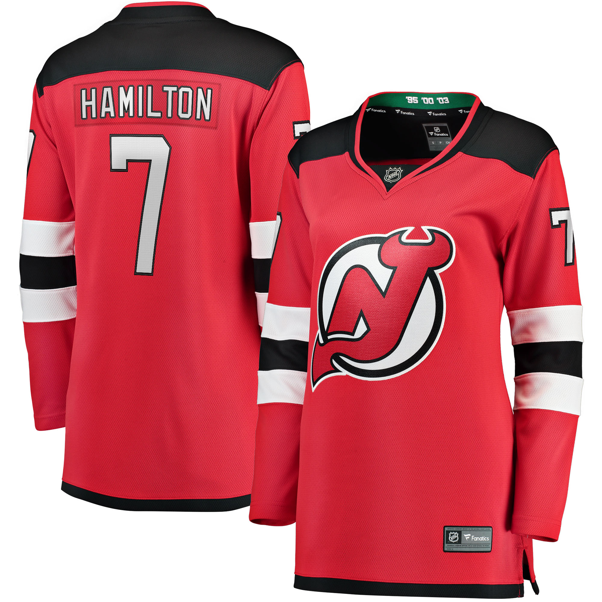 Dougie Hamilton New Jersey Devils Branded Women's Breakaway Player Jersey – Red