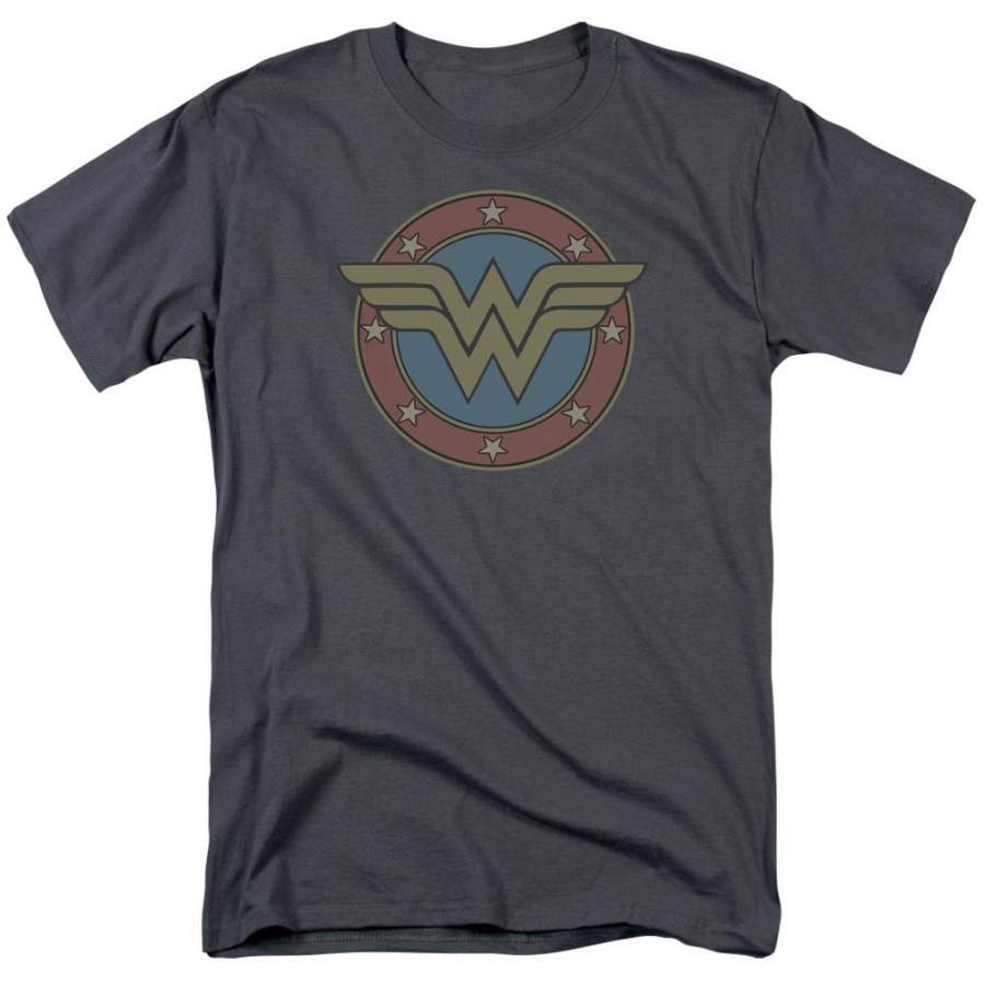 DC Comics Ww Vintage Emblem Men’s Regular Fit T-Shirt