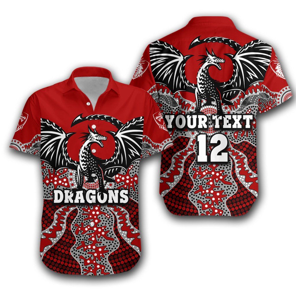 Dragons Hawaii Shirt George Aboriginal Ha102063