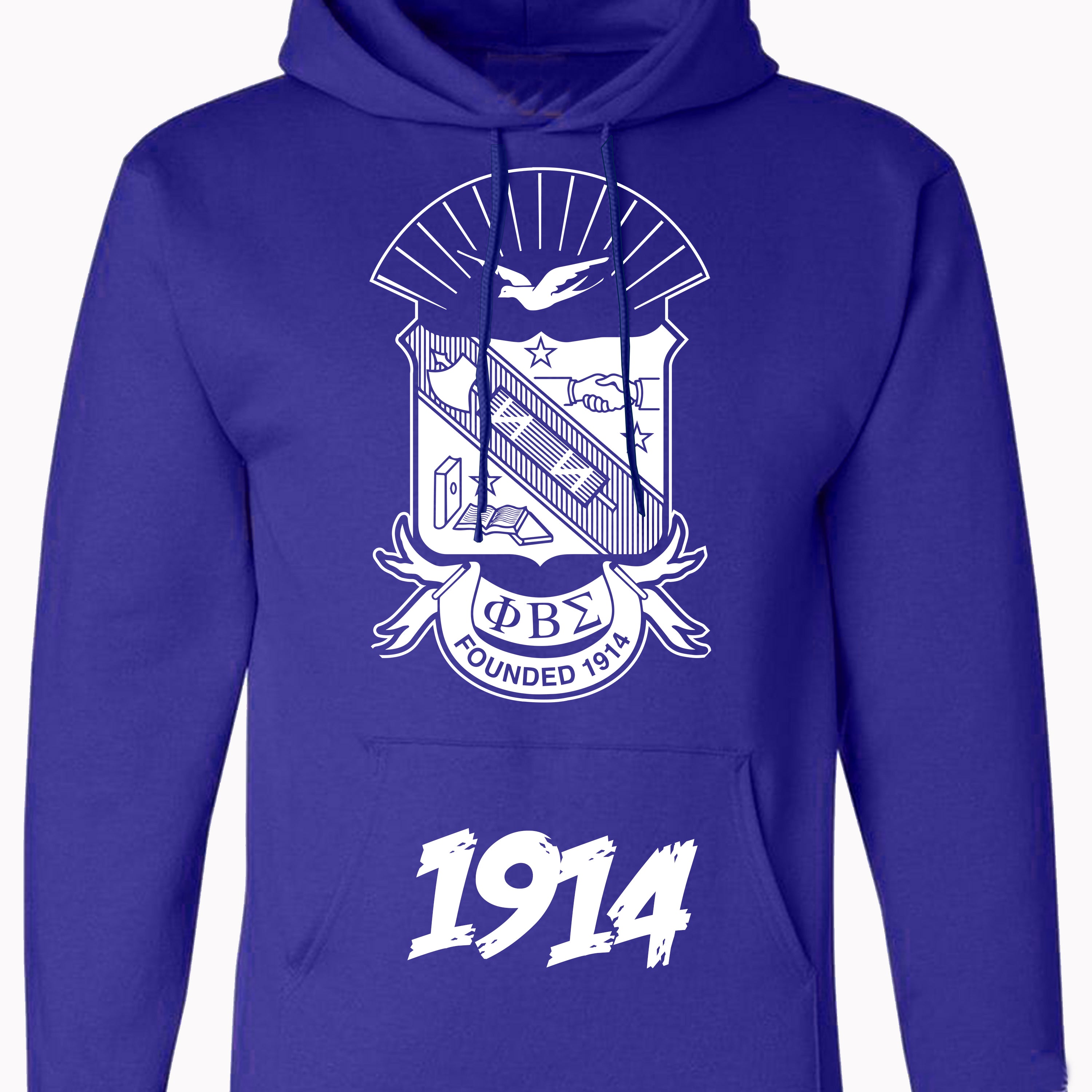 Phi Beta Sigma Shield Hoodie