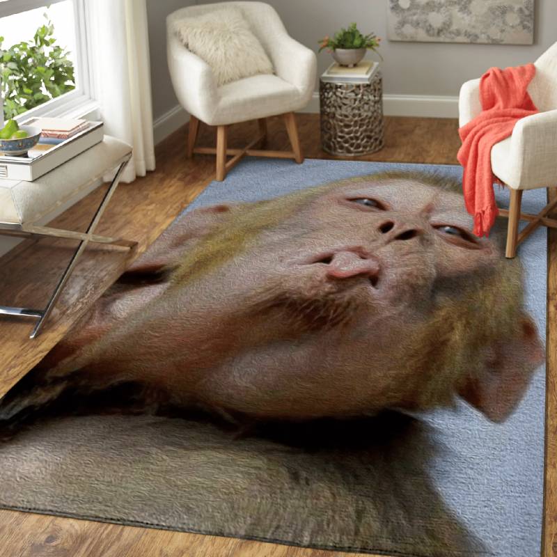 Riot monkeys – Animals Area Rug Carpet