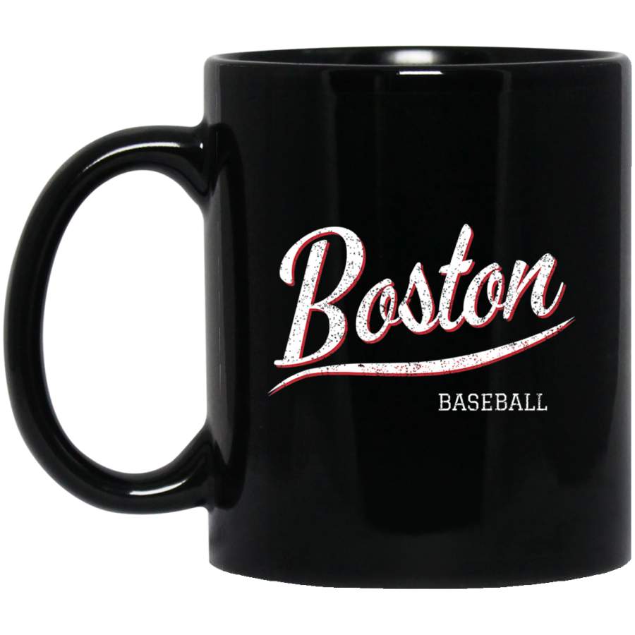 Distressed Pro Baseball Fan Vintage Boston Retro Baseball Coffee Mug