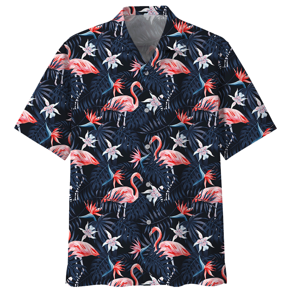 Flamingo Blue Awesome Design Unisex Hawaii Shirt For Men And Women Ha54273