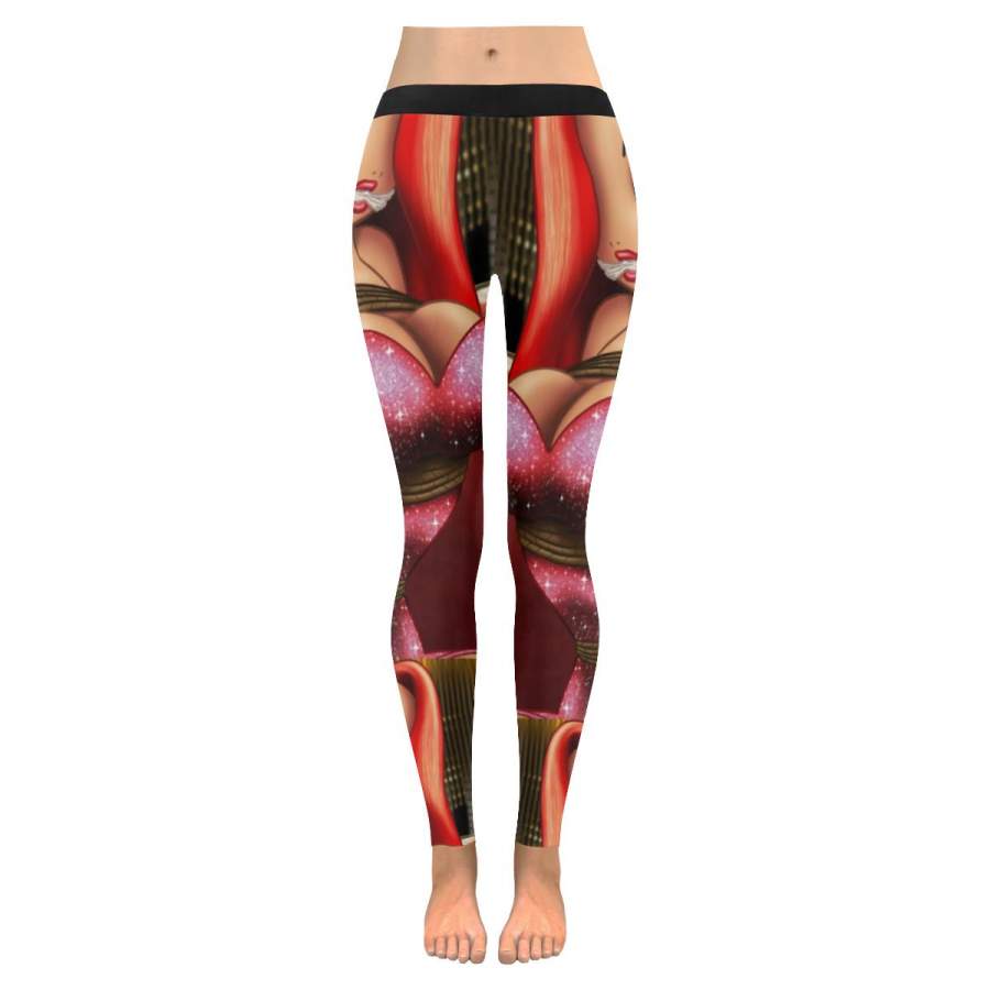 Jessica Rabbit Car Mats1 Leggings