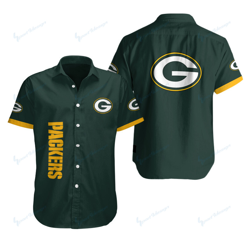 Green Bay Packers Button Shirts Bg11