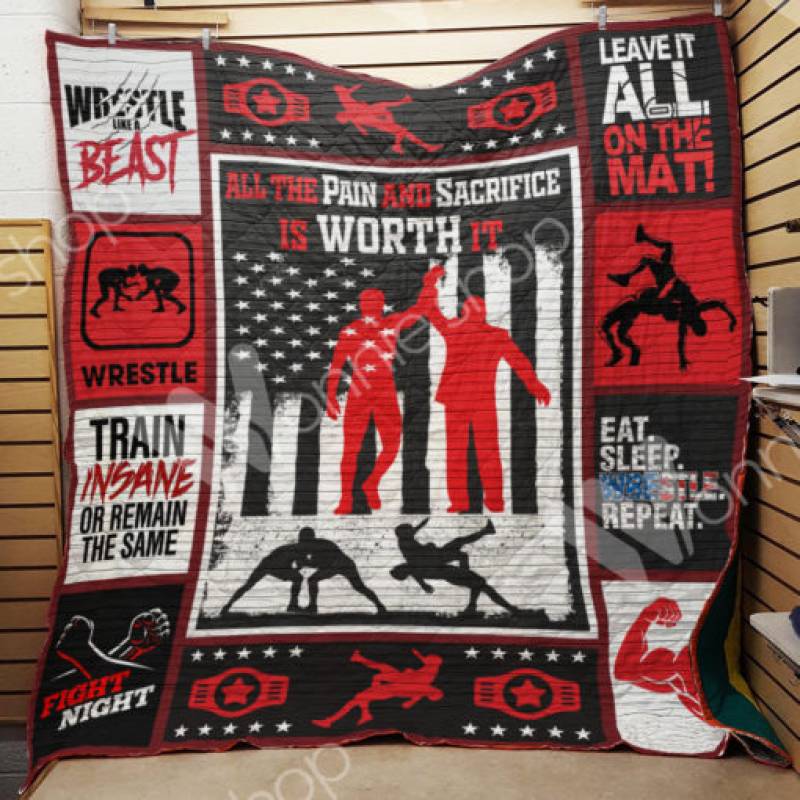 Wrestling M1202 85O35 Blanket