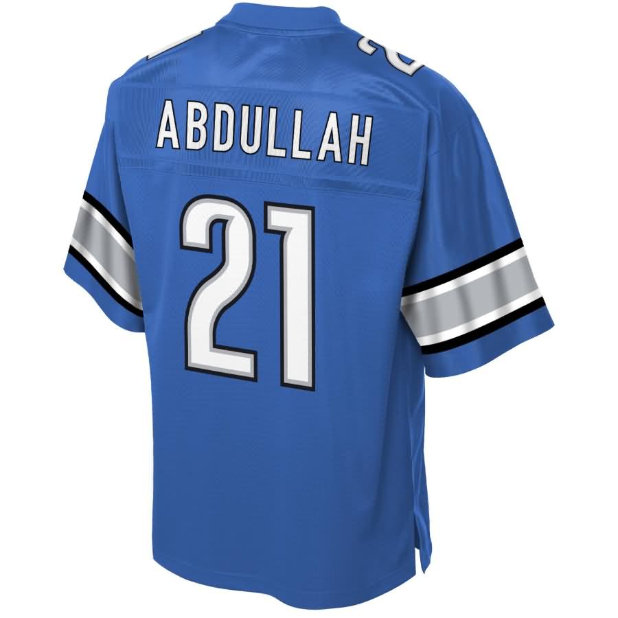 Ameer Abdullah Detroit Lions NFL Pro Line Historic Logo Player Jersey – Blue