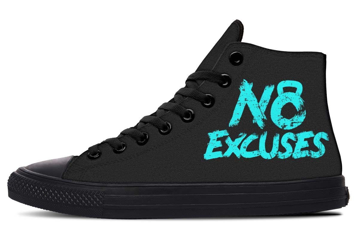 Aqua No Excuses High Top Vans Shoes