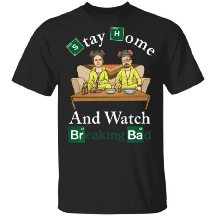 Corona Stay home and watch Breaking Bad shirt, sweatshirt, hoodie