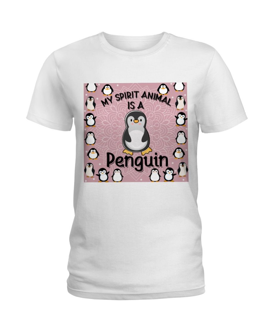 Penguin Spirit Animal White T-Shirt