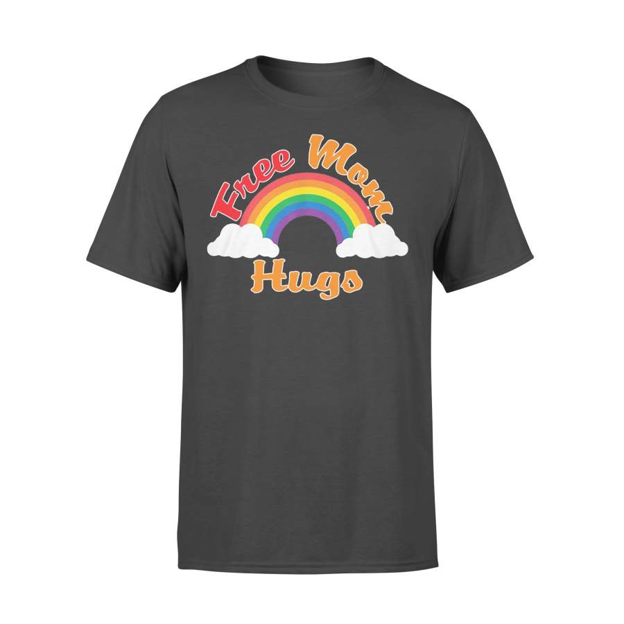 Rainbow Free Mom Hugs Lgbt T-shirt