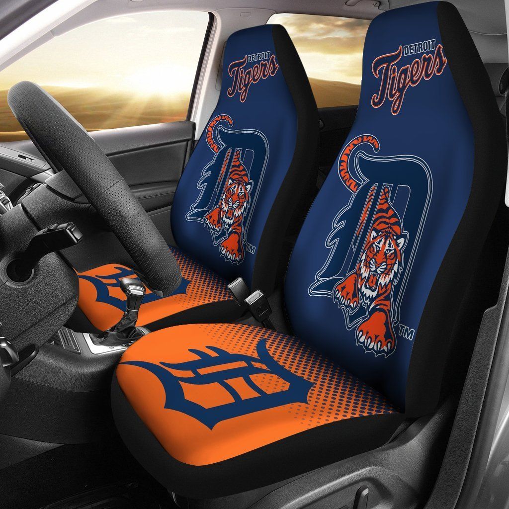 Detroit Tigers Seat Covers (Set Of 2)