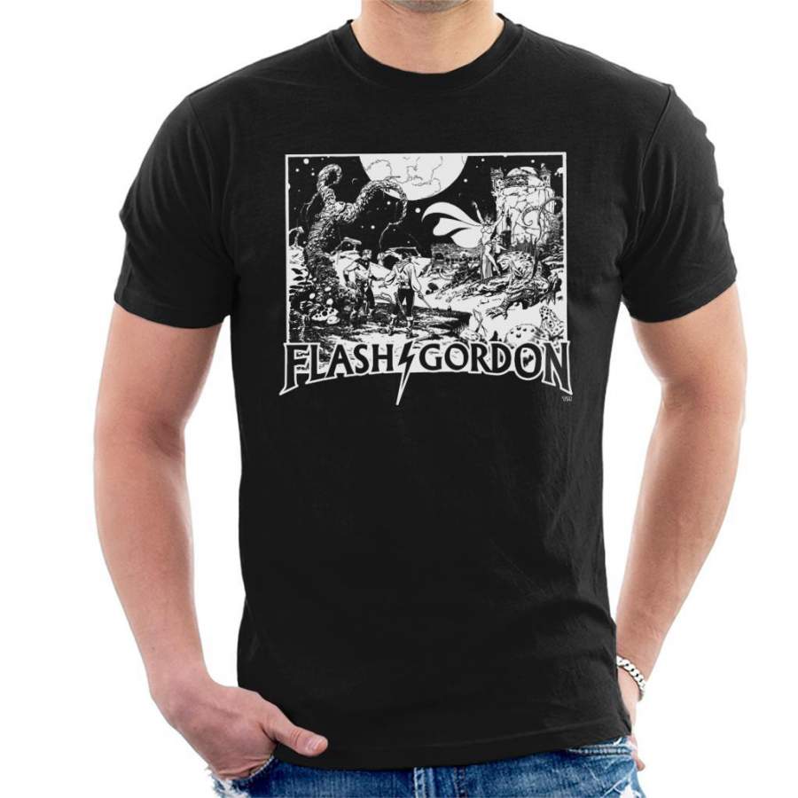 Flash Gordon Princess Aura Face Off Men’s T-Shirt