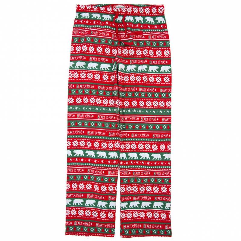 Beary XMAS Ugly Christmas Sweater Womens Pajama Pants