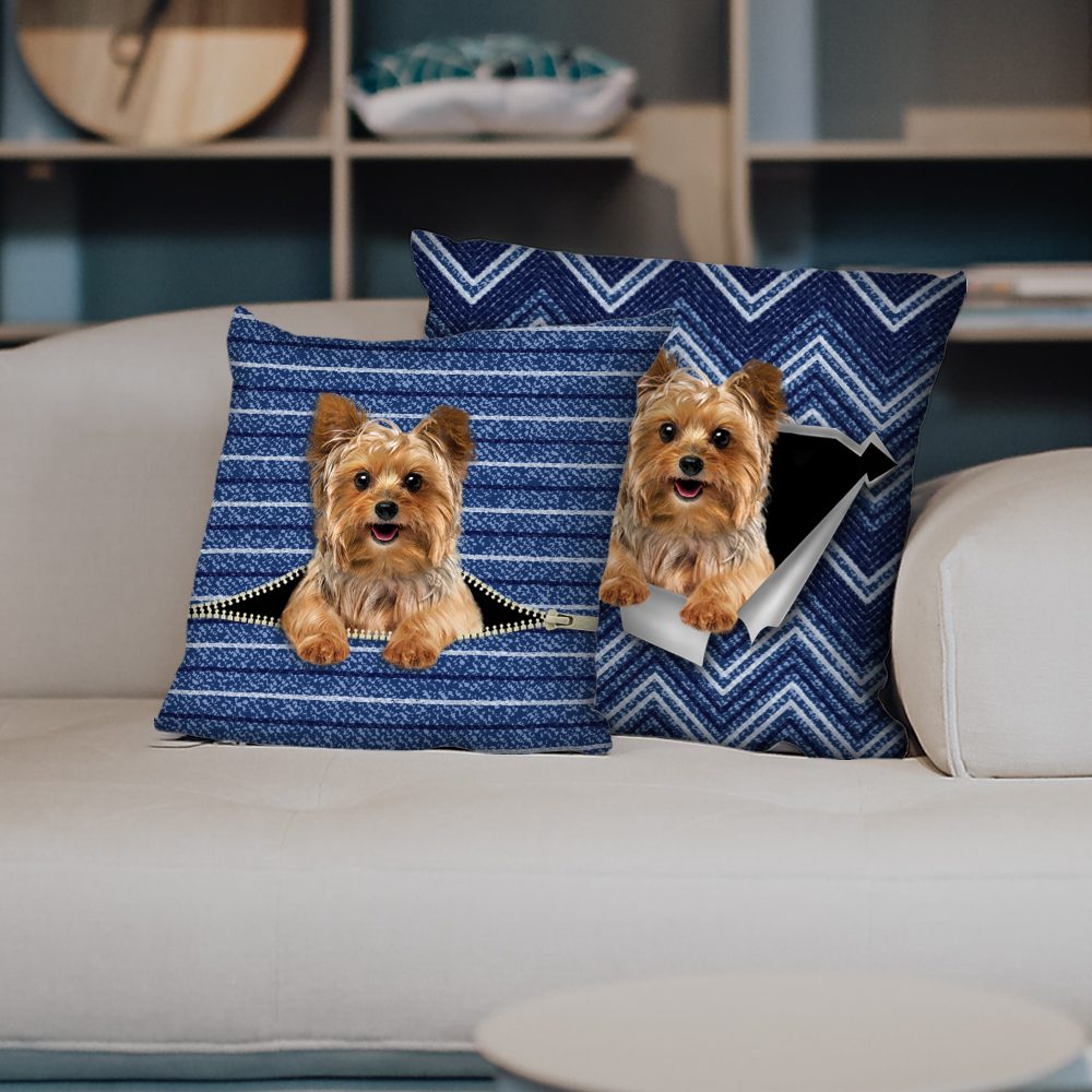 They Steal Your Couch – Yorkshire Terrier Pillow Cases V2 (Set of 2)