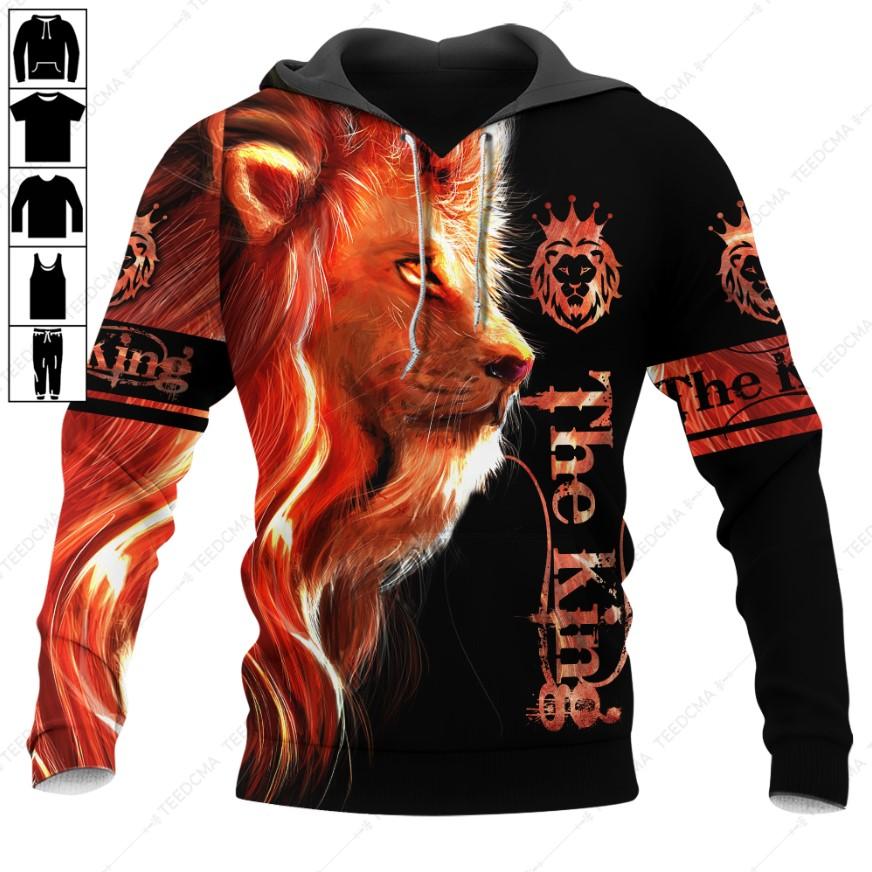 The King – Lion 3D All Over Printed Apparel