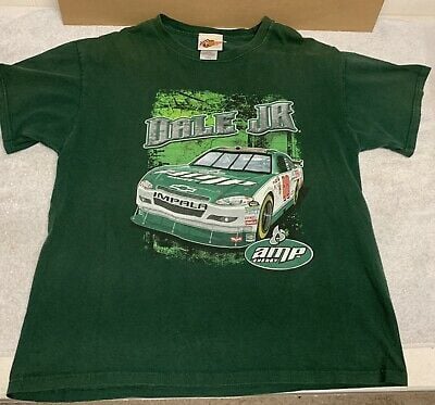 Vintage Winners Circle Dale Earnhardt Jr Double Sided Amp Energy T-shirt Sz L 6415