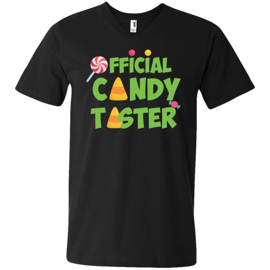 AGR Official Candy Taster Halloween Unisex V-neck