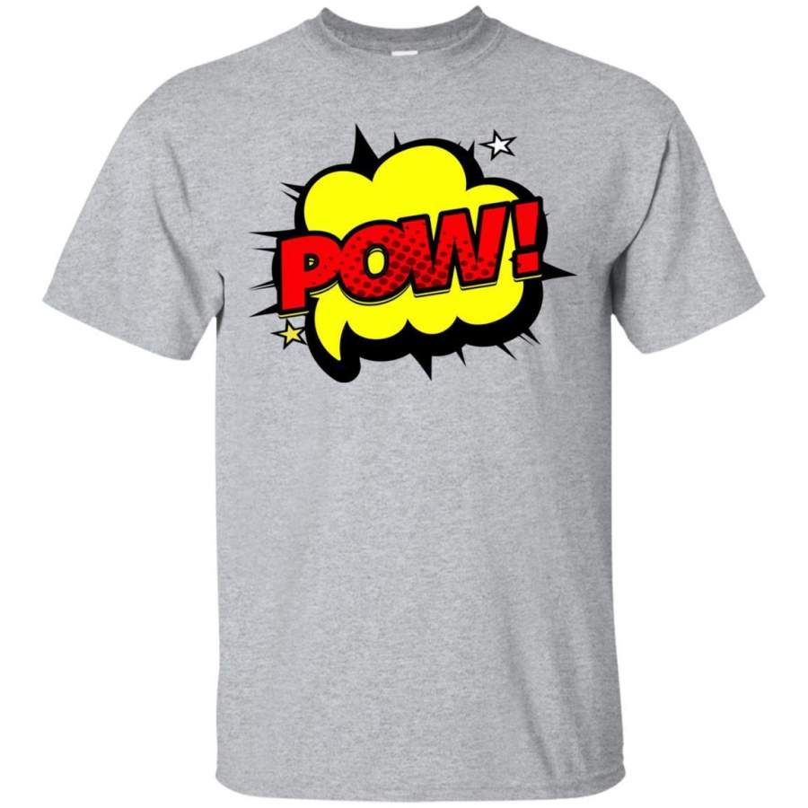 POW! Vintage Superhero Comic Book Sound Effect Men/Women T shirt