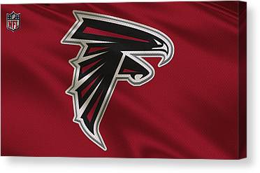 11 Atlanta Falcons Uniform Joe Hamilton Canvas Print