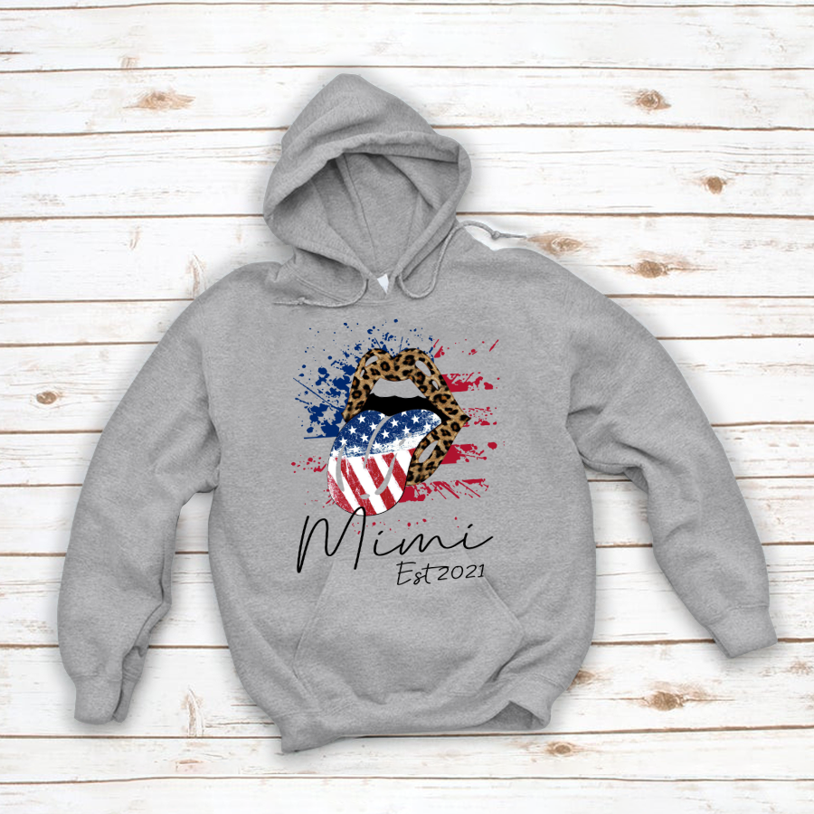 Mimi Est American Flag Hoodie