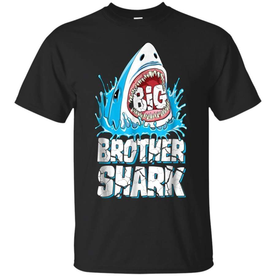 AGR Big Shark Brother T Shirt Family Matching Men Boys Jawsome Jaq T-shirt