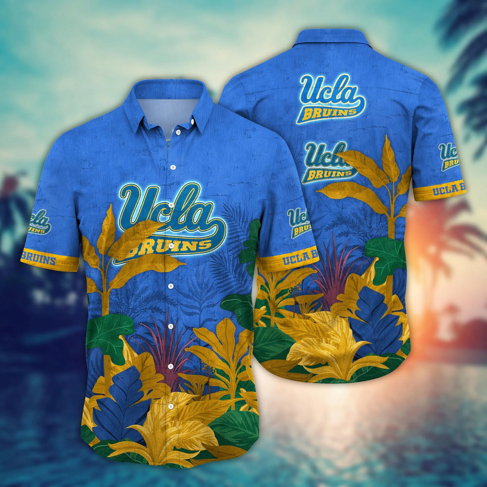 Ucla Bruins NCAA Hawaiian Shirt Tan Lines Aloha Shirt