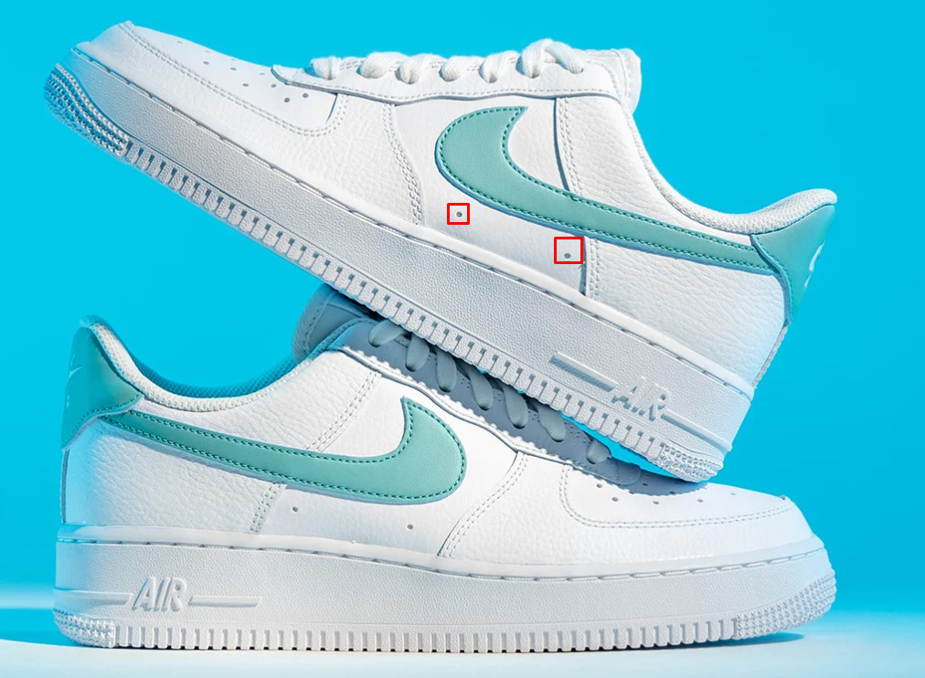 Nike Air Force 1 ’07 White Washed Teal Tiffany 601921