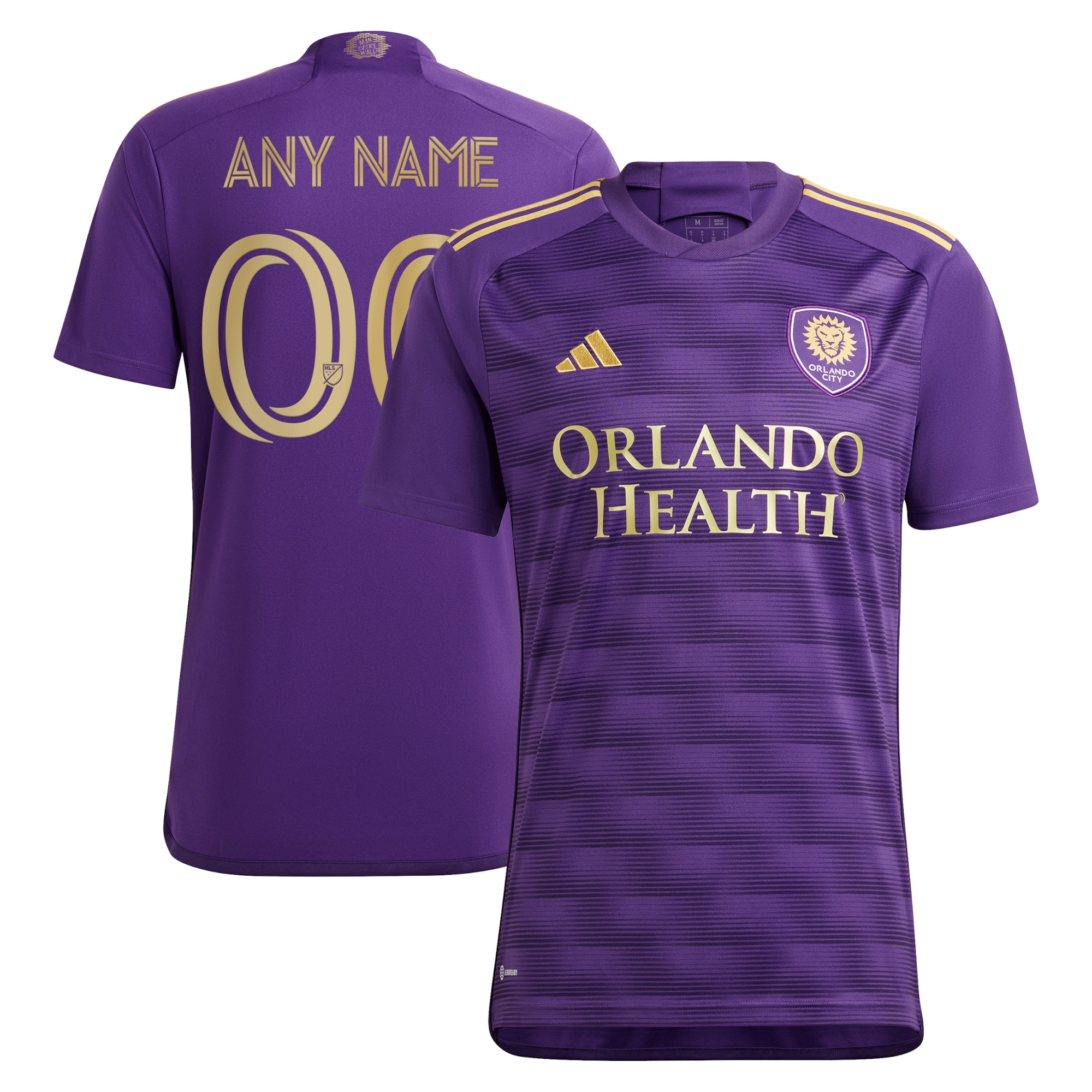 Orlando City SC 2023 The Wall Kit Replica Custom Jersey – Purple