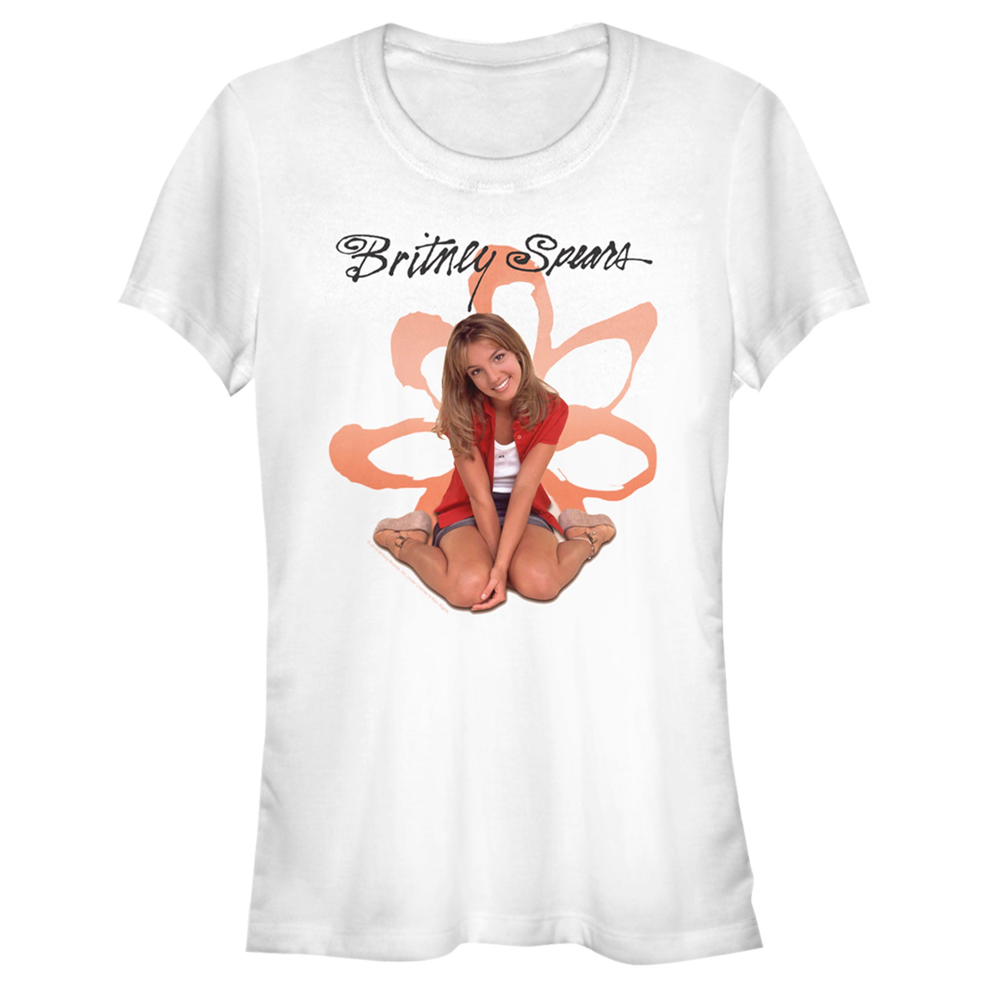 Britney Spears Junior’S Baby One More Time Album Cover  T-Shirt