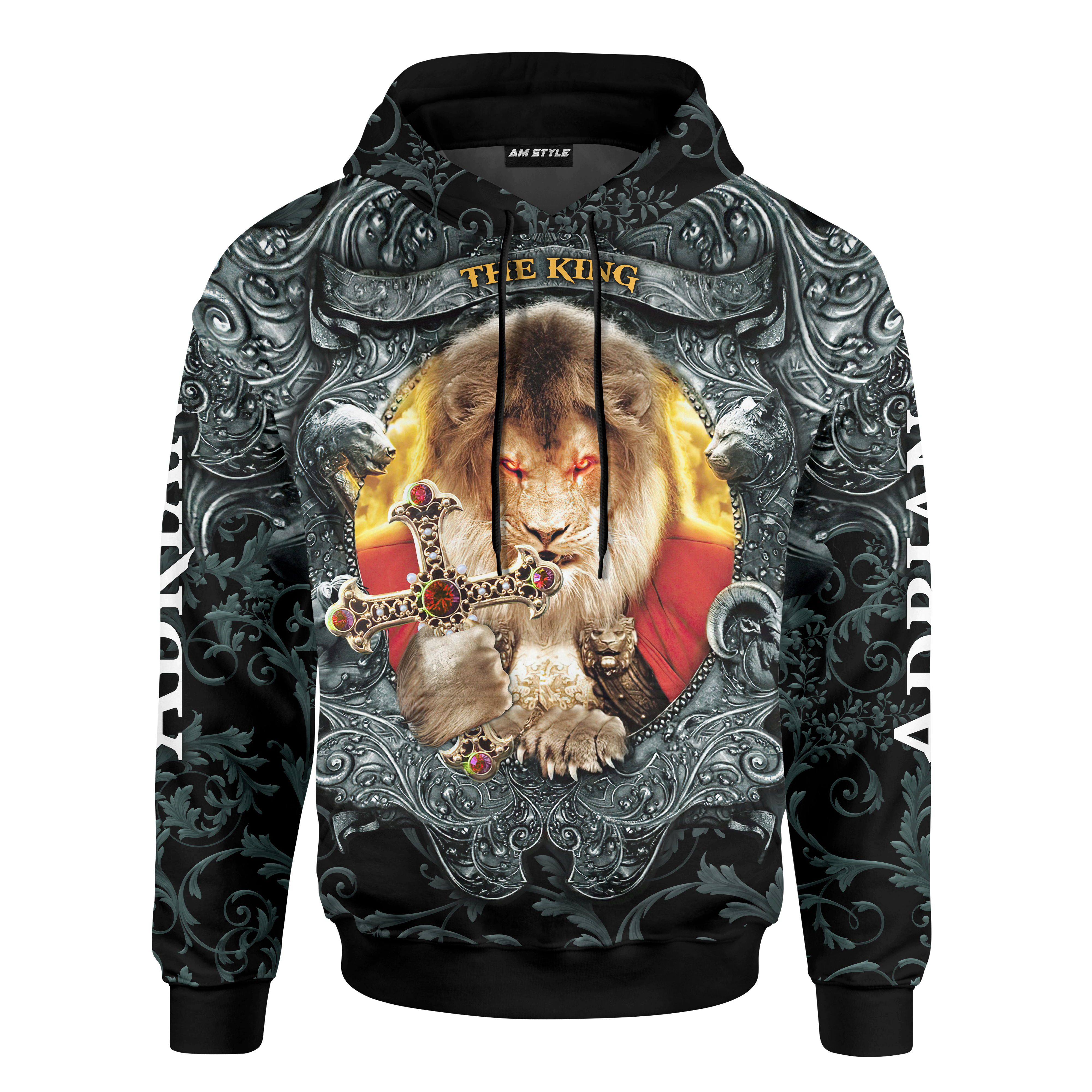 The King Jesus Lion Customized 3D All Over Printed Shirt – Am Style Design