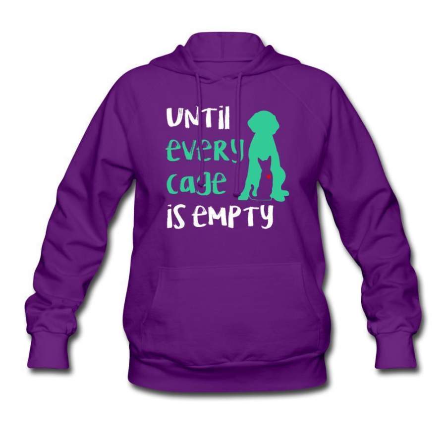 Until every cage is empty Unisex Hoodie