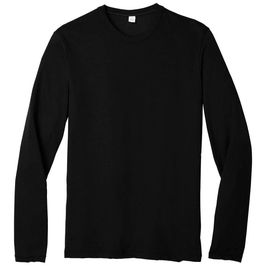 Alternative Men’s Black The Keeper Vintage 50/50 Long Sleeve Tee