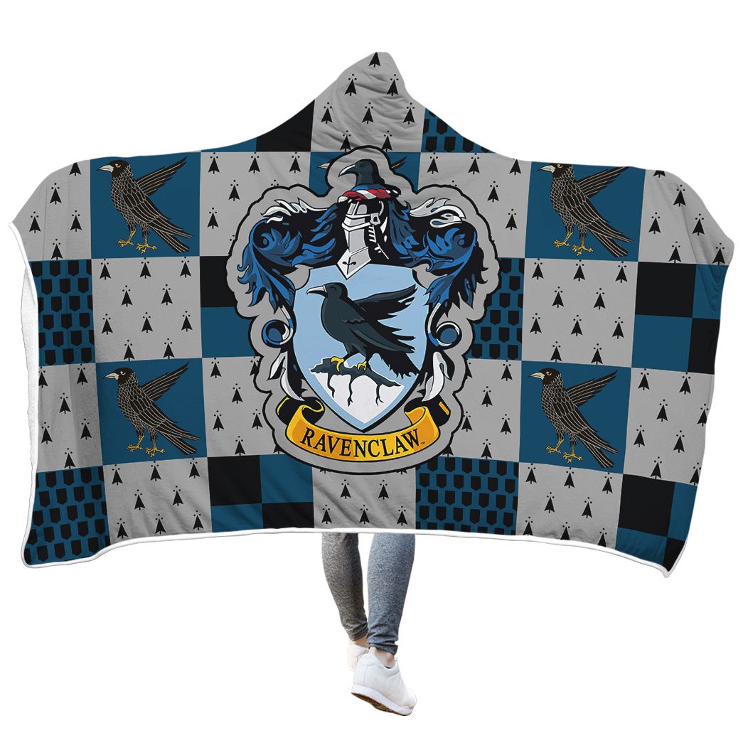 Casespring 3D Harry Potter Ravenclaw Custom Hooded Blanket