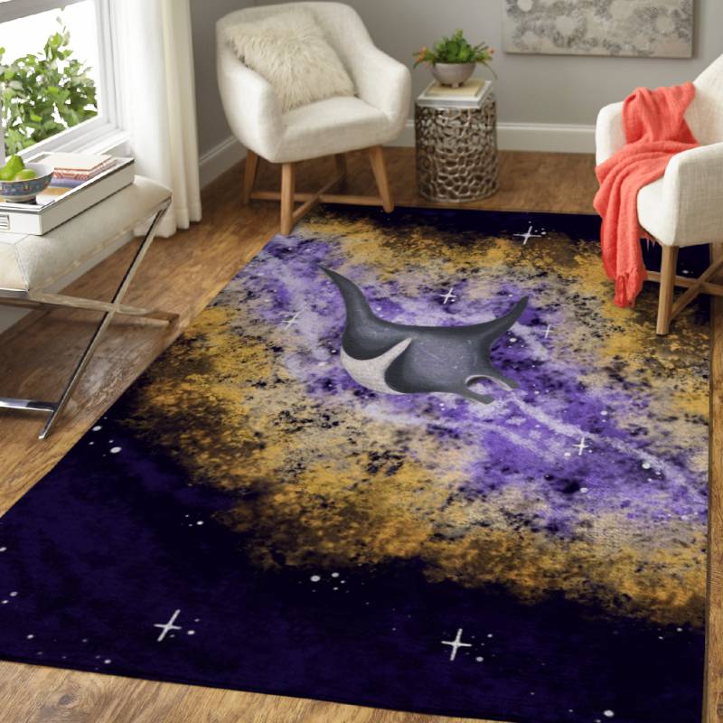 Swim in Space – Animal Area Rug Carpet