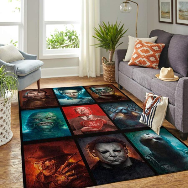 Horror & Villain Characters 190911 Halloween Specail Area Rug Floor Decor