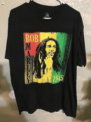 Bob Marley Shirt Graphic Roots Wear S Shirt