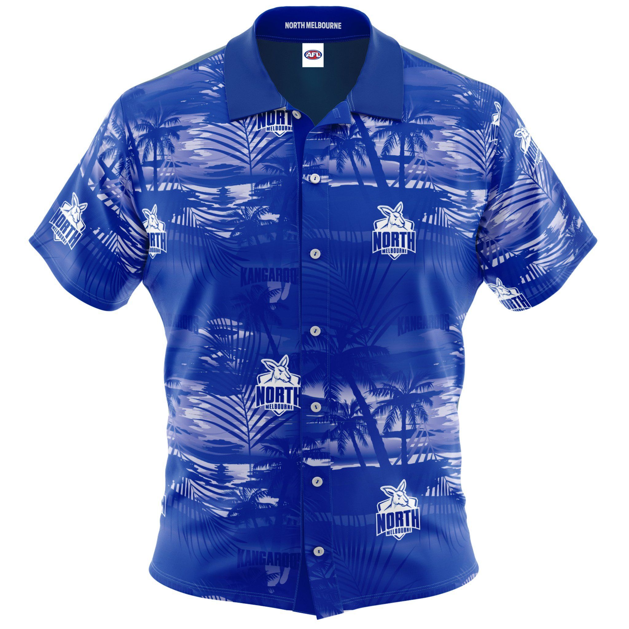 Afl North Melbourne Hawaiian Shirt