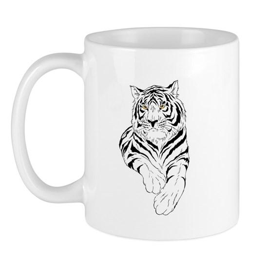 White Bengal Tiger Mug