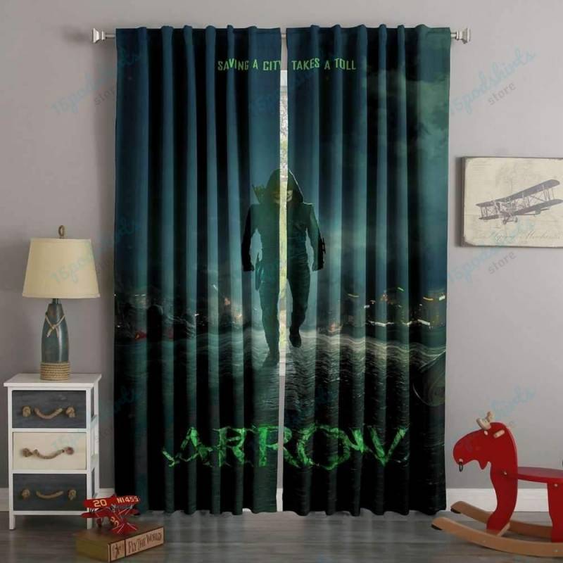 3D Printed Arrow Custom Living Room Curtain