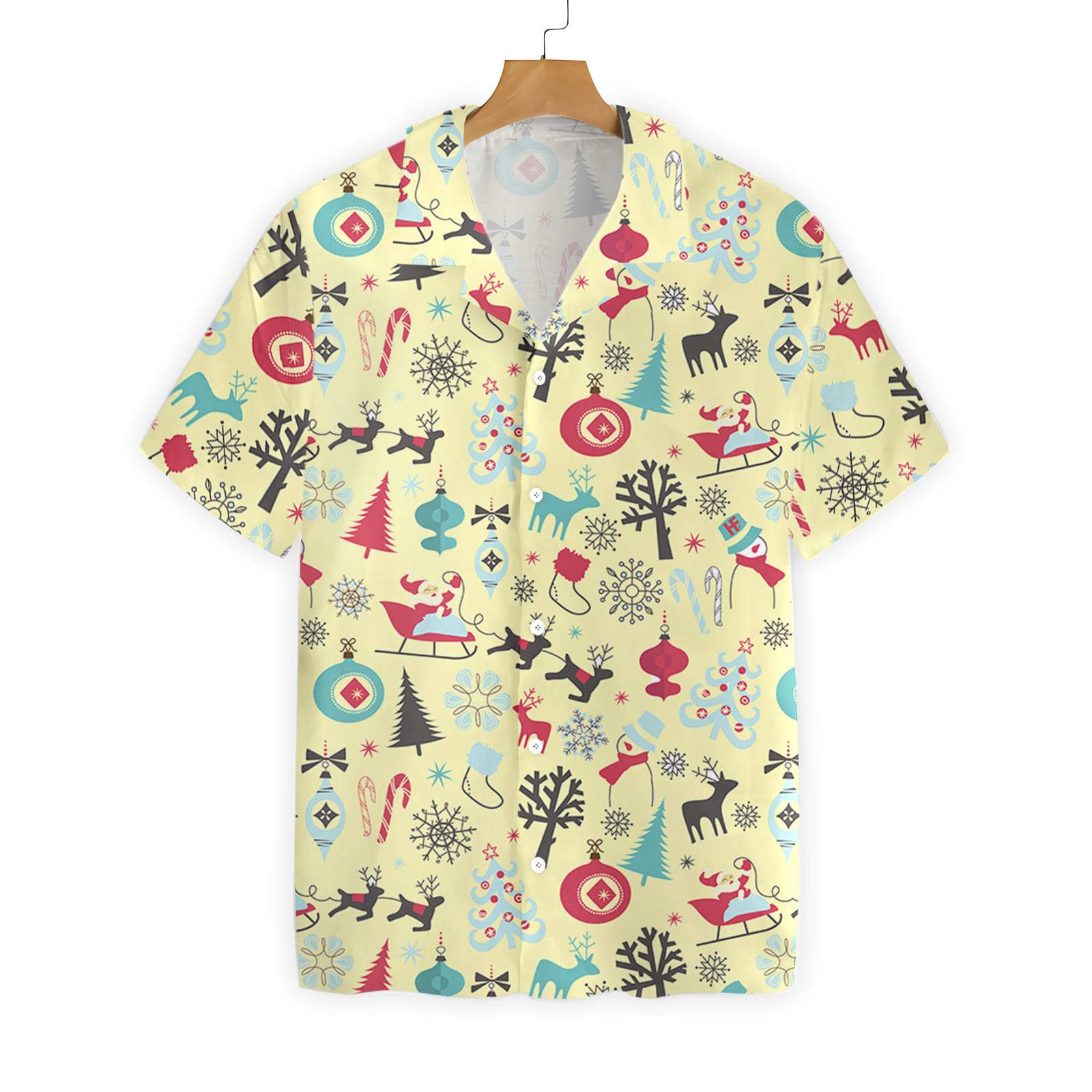 Merry Christmas Pattern 8 2610 Hawaii Shirt Ha70938