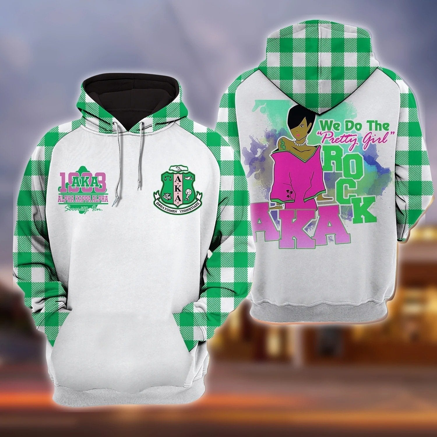 Alpha Kappa Alpha We Do The Pretty Girl Hoodie