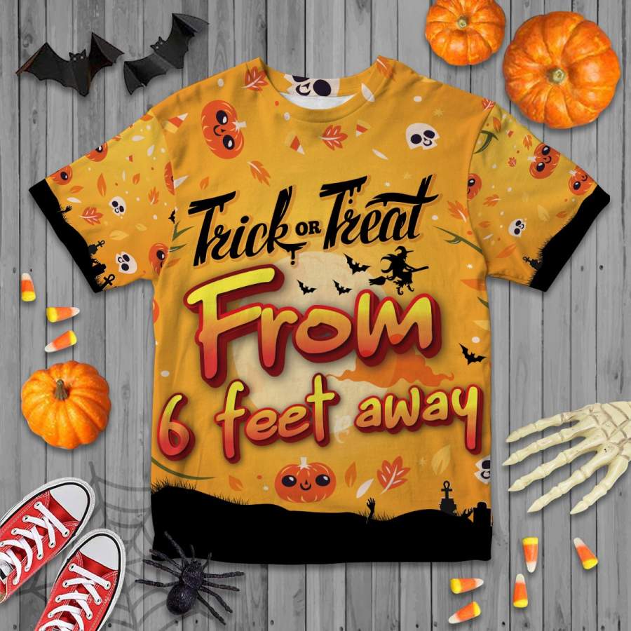 6 Feet Away Kid T-shirt