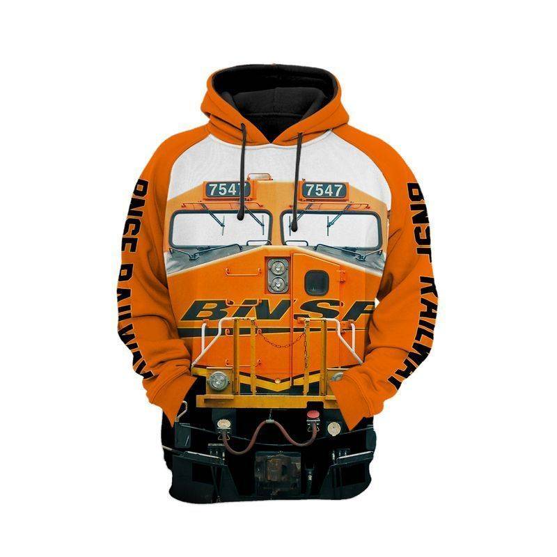 BNSF Railway Hoodie/Zip Hoodie 3D Full Printed High Quality