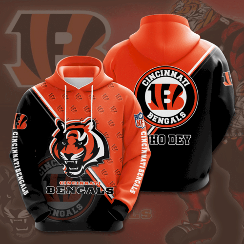 Cincinnati Bengals 8 Unisex 3D Hoodie Gift For Fans