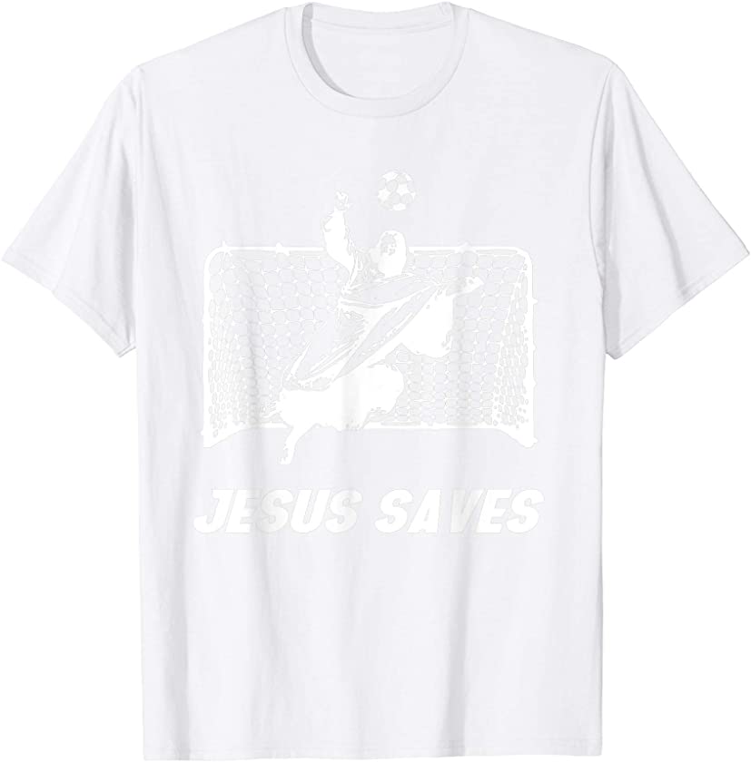 Jesus Saves Soccer T-Shirt