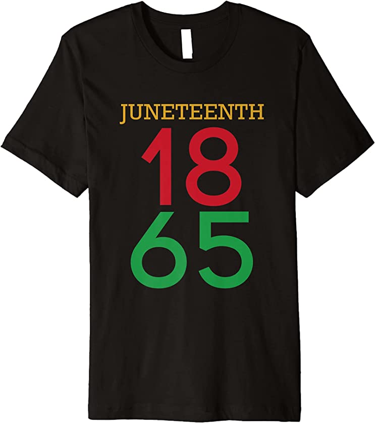 Proud African American Black Independence Day Juneteenth Premium T-Shirt