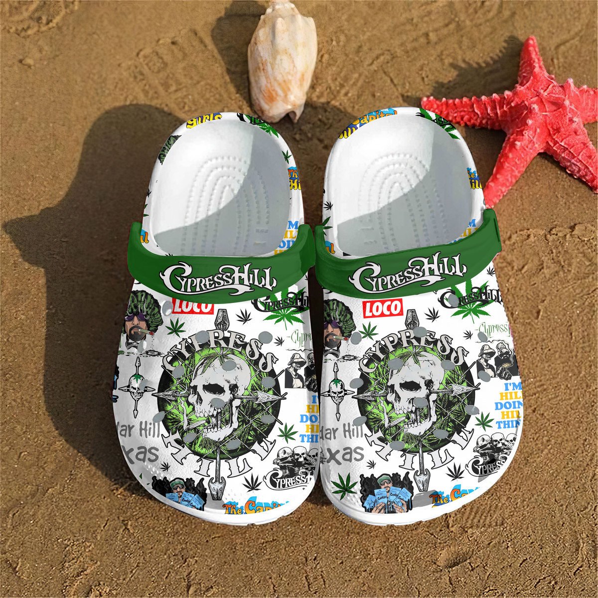 Cypress Hill Crocs Crocband Clogs Shoes Comfortable For Men Women and Kids