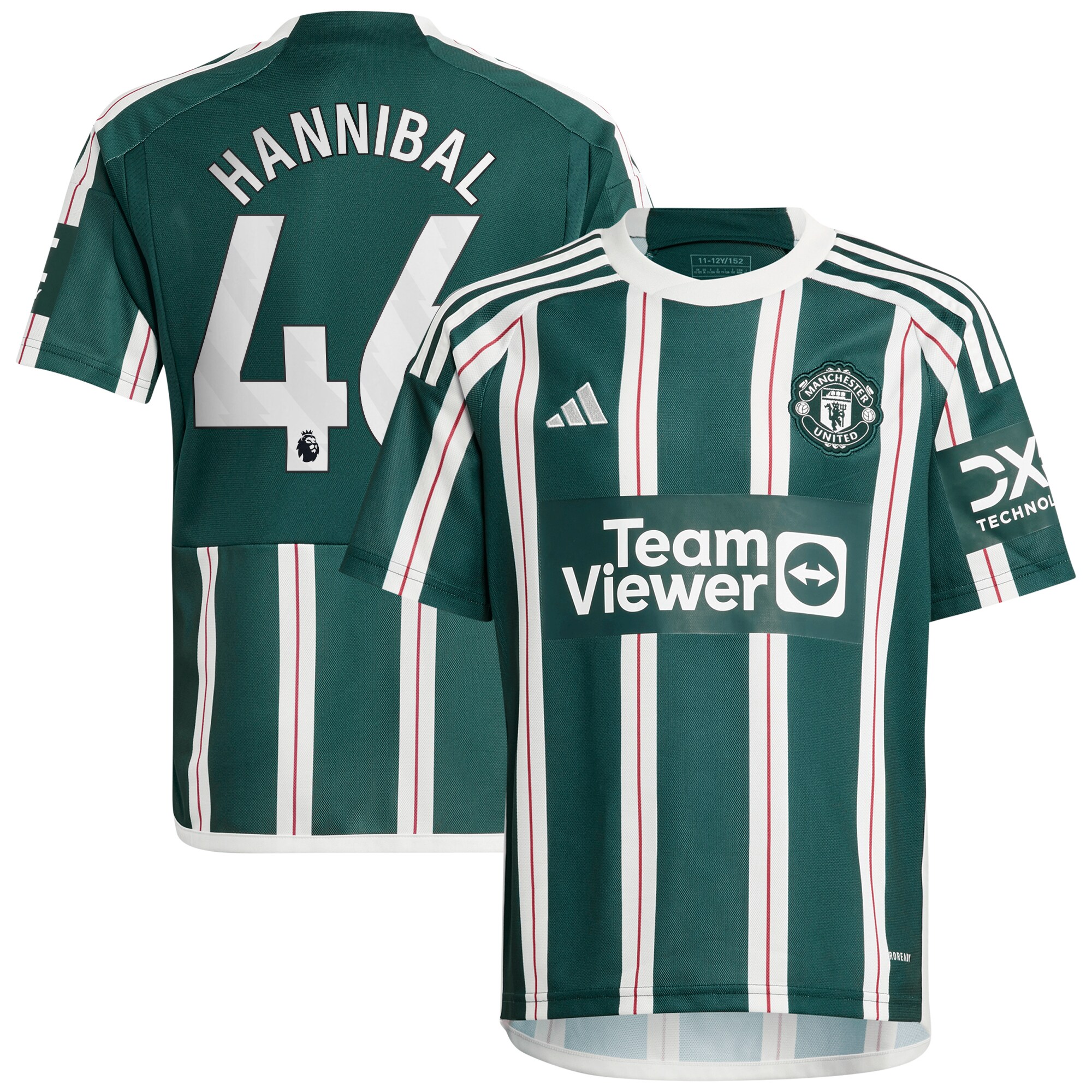 Hannibal Mejbri Manchester United Youth Replica Player Jersey  Green