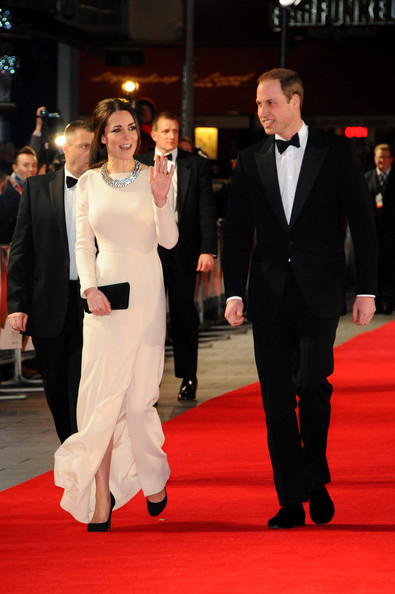 2022 Kate Middleton Evening Dresses Elegant By Jenny Packham Celebrity Red Carpet Vintage Jewel Neck Long Sleeve فساتين السهرة alx